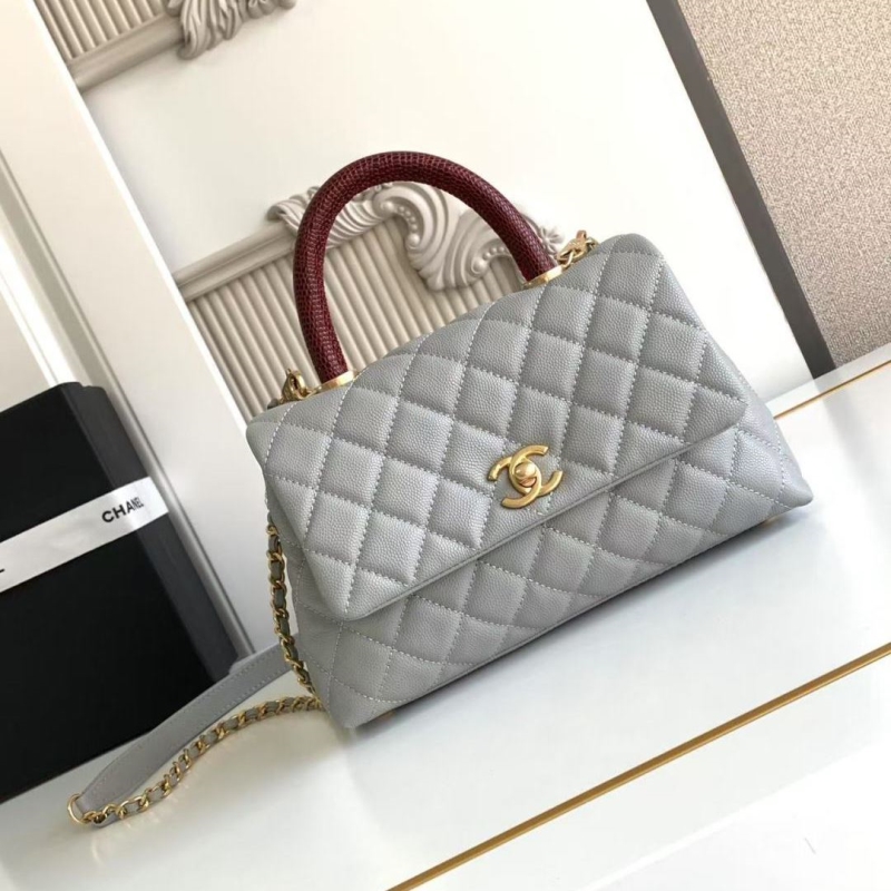 Ch**el top handle bags